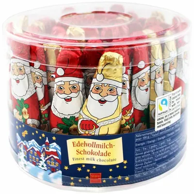 Obrázek produktu pro Storz Relief Father Christmas v mléčné čokoládě 80 kusů 1000g