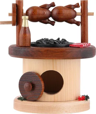 Produktbild von Räucher-Hähnchengrill (20cm) von Drechselwerkstatt Uhlig