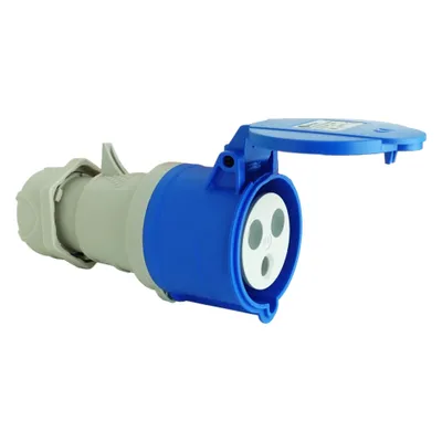Image de Prise de courant CEE pour le camping, accouplement 3P 16A IP44 230V