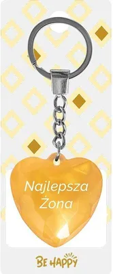 Image de Porte-clés cadeau avec l'inscription « La meilleure épouse » - Be-Happy Gifts