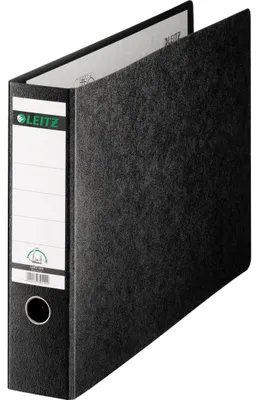Image de LEITZ 1073 Classeur noir marbré Carton 7,8 cm DIN A3 horizontal