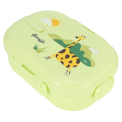 Image de Boîte à lunch isolée, boîte à bento, boîte à bento en acier inoxydable, boîte à lunch étanche pour enfants, boîte à lunch japonaise, contenant alimentaire