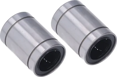 Imagen del producto de 2 unidades de rodamiento lineal de bolas, con un diámetro interior de 30 mm, un diámetro exterior de 45 mm y una longitud de 64 mm, para máquinas CNC, modelo LM30UU