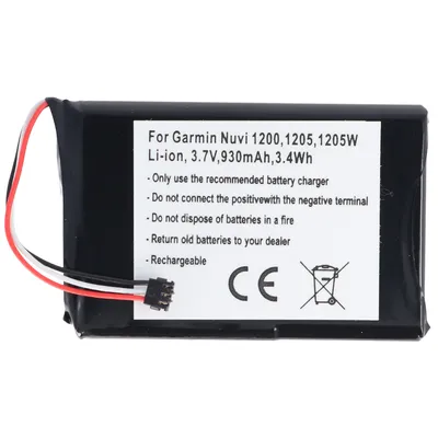 Zdjęcie produktu dla Akumulator AccuCell odpowiedni dla Garmin Nuvi 1200, 361-00035-01