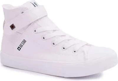 Zdjęcie produktu dla Skórzane Ocieplane Trampki BIG STAR V274541FW Białe 37