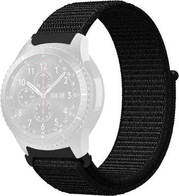 Image de Bracelet pour Samsung Galaxy Watch6/5/5Pro/4/3 20mm flexible velcro nylon