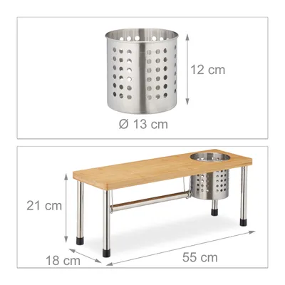 Produktbild von Kuchynský organizér s držiakom na papierové utierky RD7488