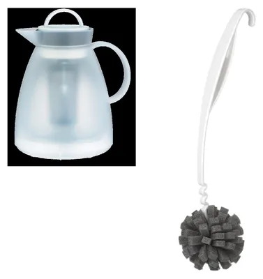Zdjęcie produktu dla alfi DAN TEA Isolierkanne – Vorteilsset mit Reinigungsbürste CLEAN FIX 30 cm