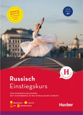 Obrázok produktu pre Einstiegskurs Russisch für Kurzentschlossene / Buch + 1 MP3-CD + MP3-Download + Augmented Reality App