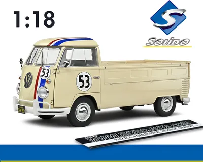 Produktbild von Solido 1:18 Volkswagen T1 Pick up beige