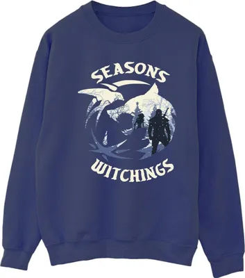 Produktbild von Netflix - "The Witcher" Sweatshirt für Damen BI41903 (3XL) (Marineblau)