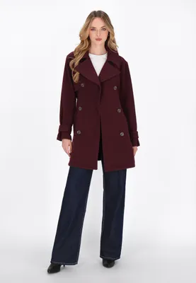 Produktbild von SAPORTA damen mantel - burgund, XXL