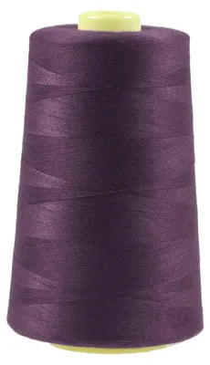 4572m Overlockgarn Nähgarn Polyester Overlock Garn, purpurviolett