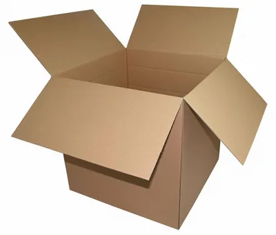 Produktbild von 30x Faltkarton 500x500x(300)-500mm (Außenmaß) mit variabler Höhe 1-wellig Dickwelle
