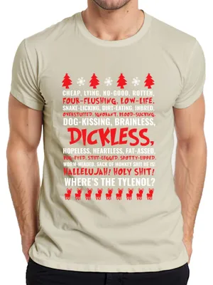 Immagine prodotto di WHERES THE TYLENOL Maglietta da uomo Griswold Natale, Natura, L