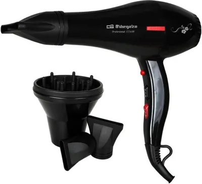 Immagine prodotto di Asciugacapelli Orbegozo SE 2205 2200 W Nero