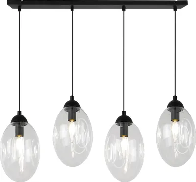 Produktbild von Moderne Loft Hängelampe – Deckenlampe Kronleuchter Leiste für Küche, Wohnzimmer und Schlafzimmer