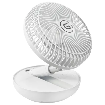 Produktbild von GUTFELS Tischventilator VENTI 3030 R, 17 cm Ø, nutzbar als Powerbank, USB Ventilator mit 10.000 mAh Akku, Touchbedienung, 4 Geschwindigkeiten