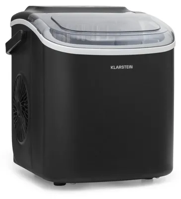 Image de Klarstein Machine a Glacons pour la Maison, Capacité de 1,3L, Fabrique Rapidement Jusqu'à 12kg de Glacons, Machine a Glaces Petits et Grands Glaçons en Forme de Balles, Autonettoyante, Ice Maker