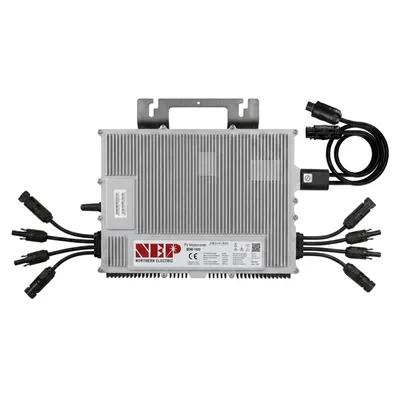 Produktbild von NEP BDM-1600 Wechselrichter 1600W Set 4 MPPT, mit 5m Endkabel Schuko-Stecker BQ