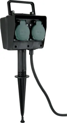 Image de Prise de courant de jardin2x, IP44