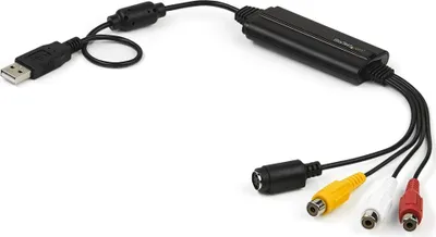 Obrázek produktu pro USB adaptér pro přenos videa – kabel S-Video/kompozitní signál na USB 2.0, zařízení pro záznam videa