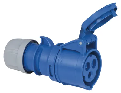 Productafbeelding van CEE 16 A / 240 V - 3-polige stekker (vrouwelijke aansluiting)