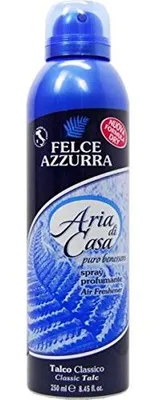 Produktbild von Felce Azzurra 6x Felce Azzurra Aria Casa Raumerfrischer Talco Classico 250ml Raumspray Duft