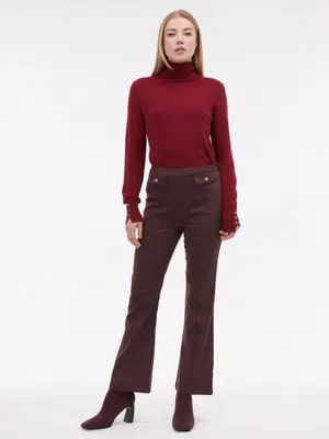 Produktbild von Orsay Braune Damen-Bootcut-Hose 40