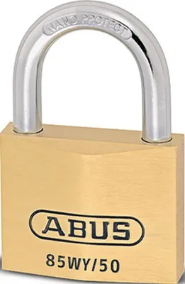 Produktbild von Zylindervorhangschloss 85WY/50 vs.Schlosskörper-B.50mm MS versch.-schl.ABUS
