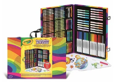 Produktbild von Crayola Regenbogen-Farbset 140 Teile