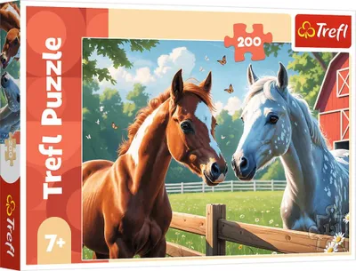 Immagine prodotto di TREFL Puzzle 200 Cavalli nella radura 13328