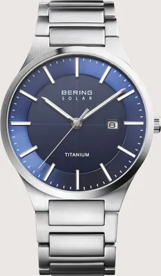 A close-up studio shot of a men's wristwatch.