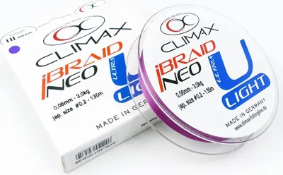 Produktbild von Climax Angelschnur iBraid U-Light (fluopurple, 135 m)
