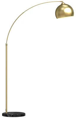 Produktbild von HOMCOM Stehlampe höhenverstellbar, schwenkbar Stehleuchte exkl. Leuchtmittel