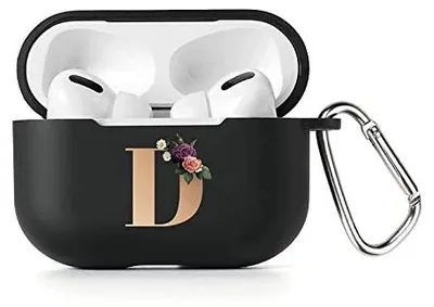 Zdjęcie produktu dla Etui do airpods pro 2 tpu czarne z karabińczykiem ochronne