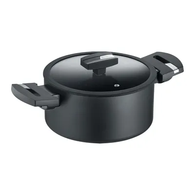Produktbild von Berndes b.green Kochtopf mit Glasdeckel, Topf, Aluminium, Schwarz, 24 cm, 0015442052