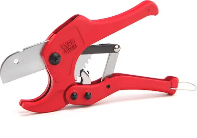 Produktbild von Robuster Rohrschneider für PVC-Rohre, Schnittdurchmesser bis 42 mm, Aluminium