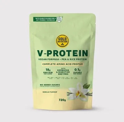 Produktbild von Gold Nutrition  V-Protein, Vanille / 720 g