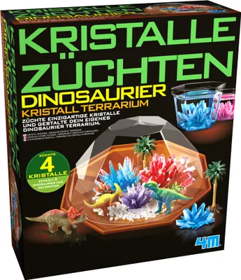 Produktbild von Experimentierkasten Kristalle züchten Dinosaurier Terrarium Kristallzüchtung