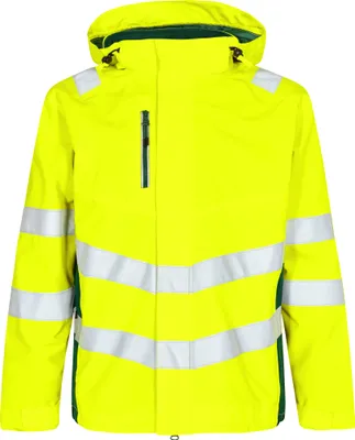 Produktbild von F. Engel Safety Shelljacke, Gelb/Grün, Gr. XL