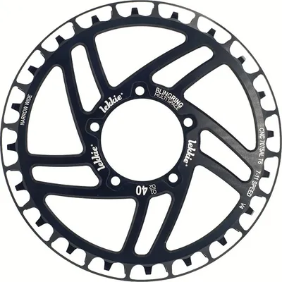 Produktbild von windmeile | Lekkie Bling Ring Kettenblatt, 40T, für Bafang BBS01 und BBS02, Kettenring, Chain Ring, Fahrrad, E-Bike, Pedelec