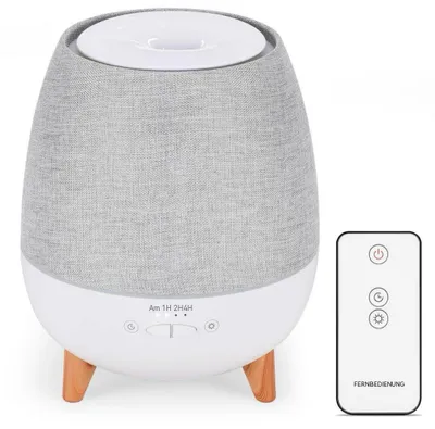 Produktbild von Tekoo Luftbefeuchter Ultraschall Duftdiffuser 300ml, BPA-frei, Timer, Fernbedienung & Licht