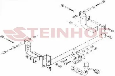 Produktbild von Z546413 Anhängerkupplung passend für FIAT Scudo 1995-2001 starr