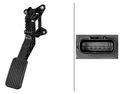 Imagen del producto de Sensor de pedal del acelerador HELLA, referencia 6PV 011 673-431