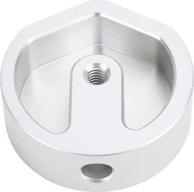 Produktbild von Stativhalterungsadapter aus Aluminiumlegierung, robuste RV-Montagehalterung für Anhänger, Yacht, Campingfahrzeug, Silber