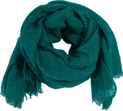Produktbild von Niklarson Schal Tuch petrol 190x100cm Damen Poncho Stola Pareo Viskose T2227