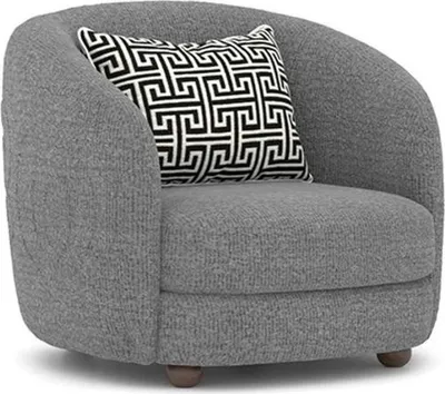 Produktbild von Grau Sessel Designer Sitzmöbel Polstermöbel Wohnzimmer Neu Sitz Einrichtung