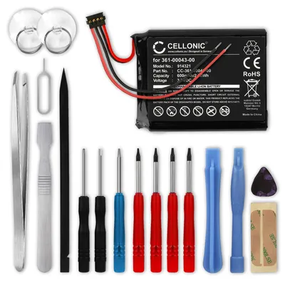 Immagine prodotto di CELLONIC Batteria compatibile con Garmin Edge 520, 820, 200, 361-00043-00