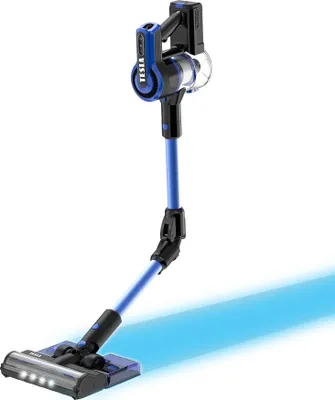 Produktbild von TESLA PureStar E70 Aqua Pro flexibler Akku-Staubsauger, 3in1 Staubsauger + Mopp, austauschbarer Akku, HEPA13, blau/schwarz